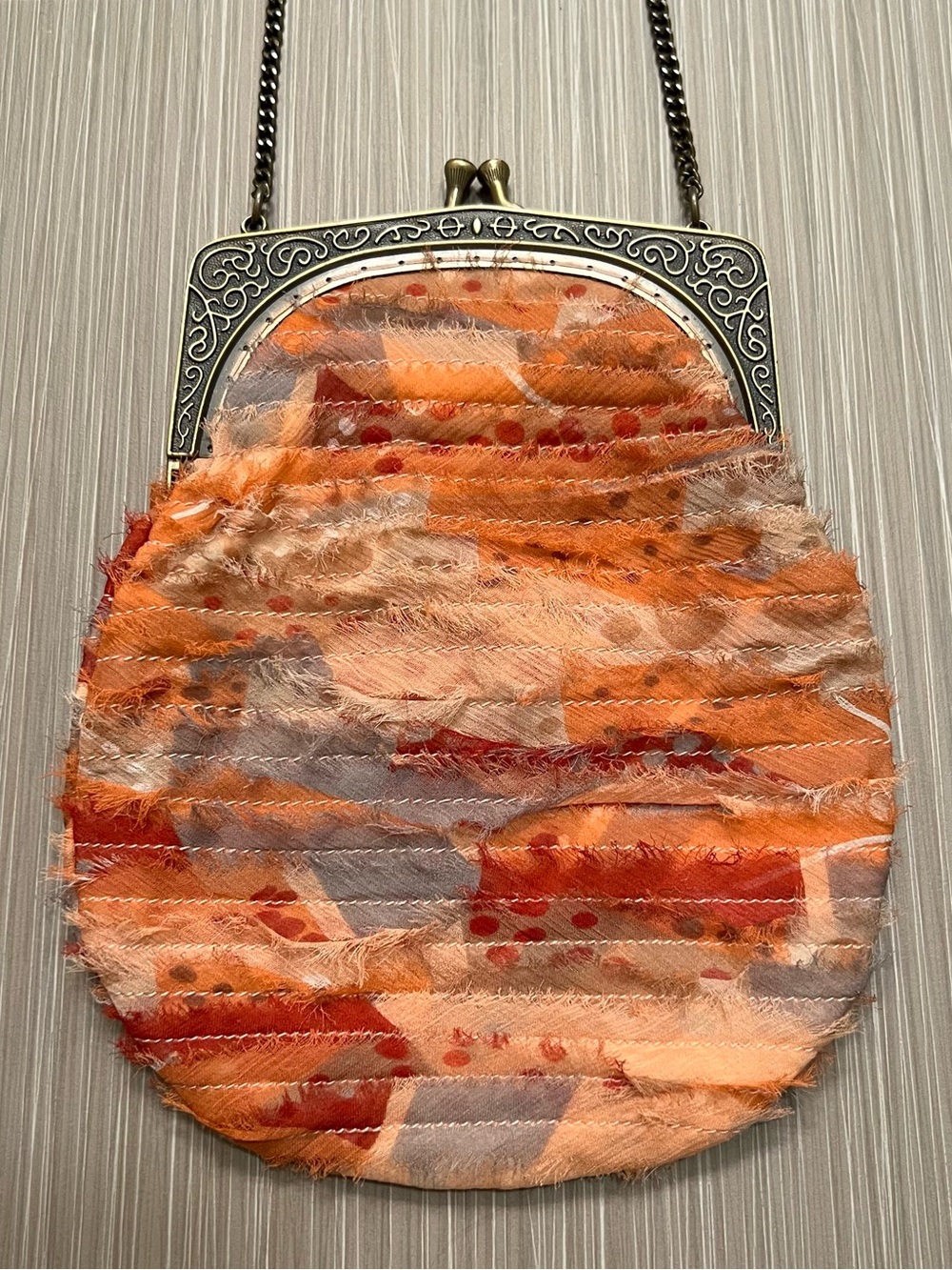 Miss Albright Philadelphia Anthropologie Clasp Purse Bag rare